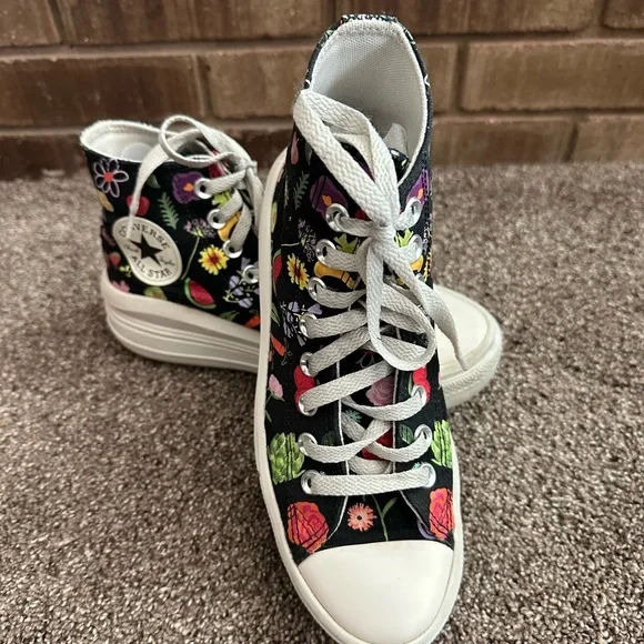 Converse Chuck Taylor All Star "Things To Grow" High Tops Size 7 - Picture 3 of 11